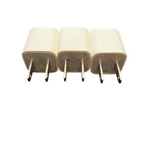 Set of 3 USB apple phone / electronic plugs